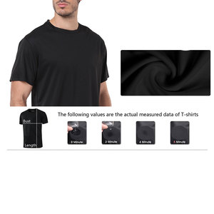 Camiseta de algodón para hombre más vendida en nuevo estilo 100% camisetas de manga corta de algodón orgánico para hombre - Product Image 6