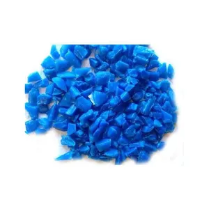 HDPE Regrind HDPE ящики, переработанные пластиковые отходы, синие барабаны, оптовая продажа