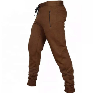2024 Custom Workout Trousers <b>for</b> <b>Men</b> High Quality Cotton Fleece Breathable Jogger Sweatpants with Pockets Casual Canvas Style - Product Image 2
