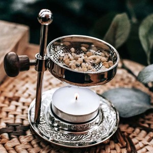 Vente chaude nouveauté brûleur d'encens en laiton pur bol réglable prière parfaite pour la méditation Relaxation Religion brûleur - Product Image 6