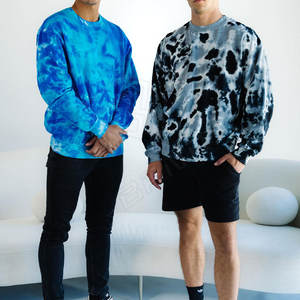 Sudadera extragrande de manga larga con cuello redondo para hombre, ropa informal de invierno de algodón y poliéster hecha a medida - Product Image 4