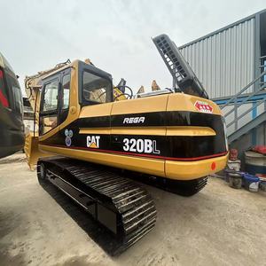 Excavadora Caterpillar Cat 320b 320cl de segunda mano, excavadora japonesa de cadenas de 20 toneladas, máquina de construcción en buen estado. - Product Image 1