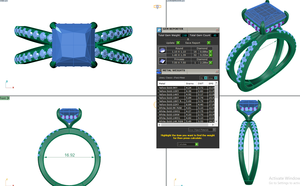 Bague en or rose certifié IGI pour femmes plaquée or 14 carats pour les collections de mariée et les commandes de bijoux personnalisés en vente! - Product Image 3