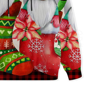 Sweats à capuche de Noël pour hommes avec motif solide Sublimation à la mode teint uni pour l'hiver Nouveau design Fabriqué au Pakistan OEM - Product Image 5