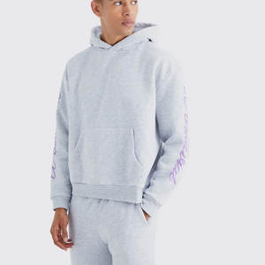 Vente en gros d'usine 2026 Survêtements de sport en coton personnalisés pour hommes, style décontracté, survêtements d'entraînement personnalisés XL Hiver - Product Image 2