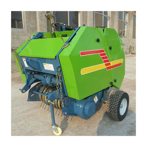 Agricultural Machinery Hay Grass <b>Packing</b> Machine Round Baler Machine Manufacturer Pine <b>Wheat</b> Roll Mini Round Straw Hay Baler - Product Image 3