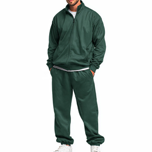 Survêtements en nylon et polyester pour hommes, veste de pluie à fermeture éclair, pantalon décontracté imperméable, coupe-vent à fermeture éclair, survêtement pour hommes - Product Image 2