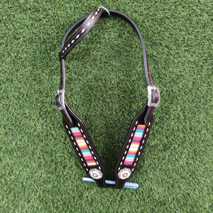 Haute qualité en cuir de vachette de qualité supérieure Headstall collier de poitrine rênes accessoires de cheval équipement de débarrasser les chevaux - Product Image 2