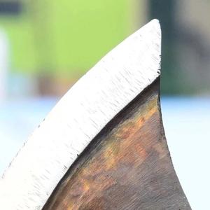 Hacha de Guerra Vikinga Danesa Forjada a Mano de Grado Industrial Grande con Mango de Acero, Réplica Auténtica de Colección - Product Image 2