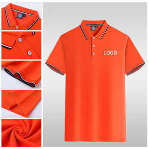 คุณภาพสูง OEM โลโก้ที่กําหนดเอง PLUS ขนาดเสื้อโปโลผู้ชายที่กําหนดเอง Unisex ชุดแห้งเร็วธรรมดาผู้ชายกอล์ฟเสื้อโปโล - Product Image 4