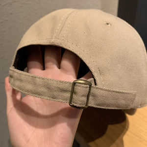 Venta caliente 6 paneles unisex, poliéster/algodón bordado sombreros de béisbol para hombres sombreros Unisex ajustado deporte liso sombreros de béisbol - Product Image 3