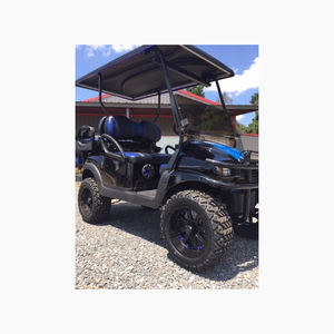 Carrito de golf de aluminio eléctrico con batería de 3-4 asientos con velocidad de 30 km/h y rango de 30km Incluye controlador - Product Image 4