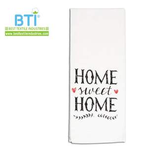 Serviettes de cuisine imprimées sur mesure décoratives 100% coton antimicrobiennes séchage rapide écologiques absorbantes hypoallergéniques hôtel - Product Image 4