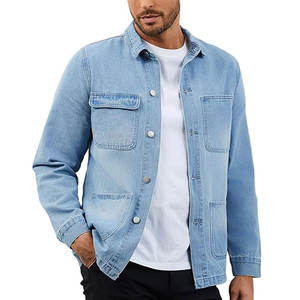 Chaqueta Vaquera de Último Diseño, Estilo Diario, Ajuste Moderno para el Trabajo, Viajes y Actividades Casuales - Product Image 1