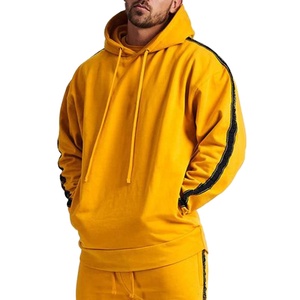 Kapuzenpullover unisexe conception personnalisée logo imprimé graphique en gros sweats pull-over uni vierge surdimensionné gym sweats à capuche pour hommes - Product Image 5