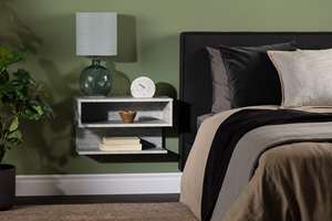 <span class=keywords><strong>Table</strong></span> <span class=keywords><strong>de</strong></span> <span class=keywords><strong>nuit</strong></span> <span class=keywords><strong>murale</strong></span> en bois, <span class=keywords><strong>table</strong></span> <span class=keywords><strong>de</strong></span> chevet suspendue, <span class=keywords><strong>table</strong></span> <span class=keywords><strong>de</strong></span> chevet flottante <span class=keywords><strong>avec</strong></span> <span class=keywords><strong>tiroir</strong></span> ouvert, vente d'usine - Product Image 6