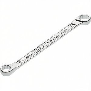 Llave de doble boca ergonómica Hazet de 12 puntos exteriores con perfil de tracción y cabezales desplazados - Product Image 3