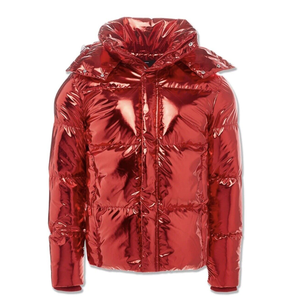 Lightweight Waterproof Canvas Winter Bubble Puffer <b>Jacket</b> Men Hooded <b>Packable</b> Quick Drying Eco-Friendly Custom Colors Reversible - Product Image 1