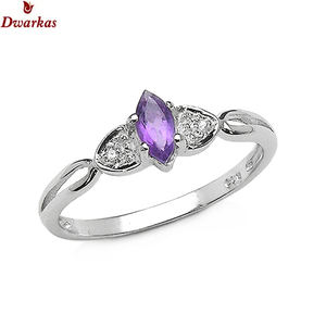 Anillo de plata de ley 925 con amatista, joyería de marca personalizada del fabricante mayorista más vendido, para hombre y mujer - Product Image 5