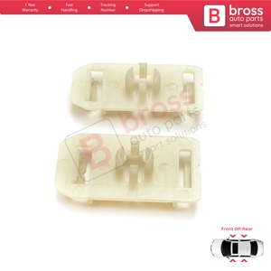 Soporte de Montaje para Riel de Cristal de Elevalunas BWR5032 con Clips para Ventanillas de Clase C W203 S203 CL203 CLC 2037200114 - Product Image 4