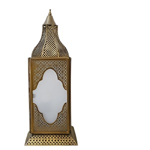 Linterna de vela hecha a mano Impresión de logotipo personalizado elegante antiguo moderno elegante diseñador único hogar boda decoración 2024 - Product Image 2