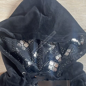 Survêtements noirs à capuche personnalisés avec strass, confortables, qualité professionnelle, grandes tailles, vêtements de sport d'hiver avec votre propre design - Product Image 6