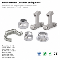 Support de fixation fileté sur mesure OEM, support en T, couvercle de boîtier nervuré en aluminium, vente en gros directe usine