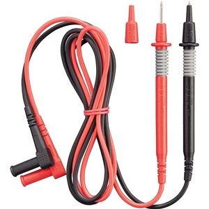 BENNING 44146 Juego de 2 Conectores Tipo Banana con Punta de 2 mm de Diámetro y Cable de 1400 mm de Longitud para Mediciones - Product Image 1
