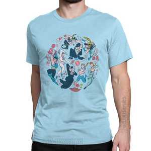 Camiseta de algodón de peso pesado unisex con hombros caídos de gran tamaño stock básico/manga corta de color de contraste a granel para hombres - Product Image 4