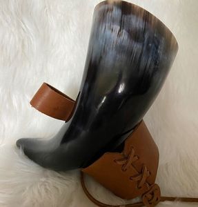 Cuerno Vikingo Auténtico para Beber, Hecho a Mano, Personalizable, Diseño Rústico de Animales, Técnica Tallada, Ecológico, Alta Calidad, Estilo Nórdico - Product Image 4