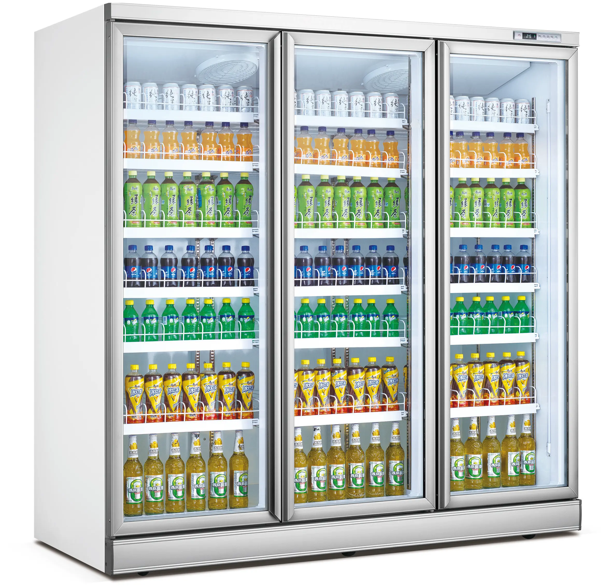 スーパーマーケット用品冷蔵冷凍装置飲料ディスプレイクーラー