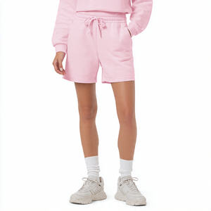 Pantalones cortos de chándal con estampado de lana de Invierno para mujer - Product Image 5