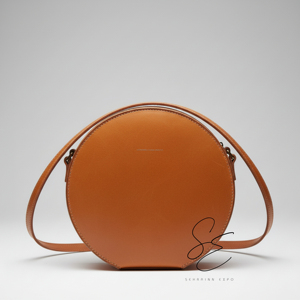 Bolso Bandolera de Cuero Genuino Hecho a Mano con Diseño de Girasol, Tallado Floral, Estilo Canteen, para Mujer, Personalizado OEM, Tendencia Occidental - Product Image 5