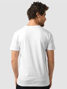 เสื้อยืดแขนสั้นผ้าฝ้าย100% สำหรับผู้ชาย,เสื้อยืดสีล้วนระบายอากาศได้ดีเสื้อผ้าแนวสตรีทสำหรับผู้ชายสำหรับฤดูร้อน - Product Image 4