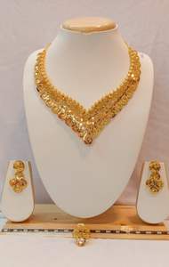 Dubai <b>jewellery</b> Necklace set for women - Product Image 5