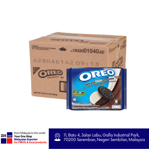 Oreo บิสกิตผสมสีขาวเข้ม27.6กรัมมีหลายแพ็คครีมโกโก้คุกกี้ฮาลาลมอนเดเลซมาเลเซีย - Product Image 3