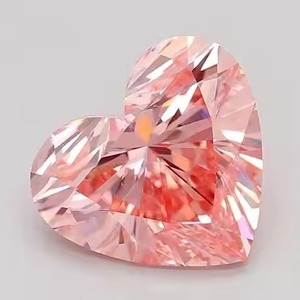 เบาะรองนั่งรูปหัวใจสีชมพูสดใสแบบแฟนซีประดับเพชรสีชมพูในห้องทดลอง - Product Image 6