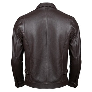 Veste en cuir pour homme 100% en cuir de vachette naturel manteau en cuir véritable pour homme vêtements en cuir pour homme automne printemps - Product Image 1