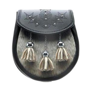 กระเป๋าเป้สะพายหลังสไตล์สเตอร์หัวกวางสไตล์โบราณมาใหม่พร้อมกระเป๋าหนังและโลหะ - Product Image 5