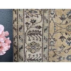 พรมตุรกีวินเทจขนาด 6x9.3 ฟุต พรมขนาดใหญ่ พรมสีน้ำตาลสไตล์ตะวันตกเฉียงใต้ - Product Image 4