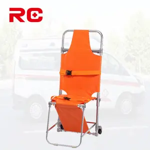 CE & ISO Portable Medical Evacuation Stretcher Rescue Folding Chair Stair Stretcher Bed