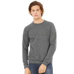 Bella Canvas Sweat-shirt à col rond raglan en molleton éponge pour homme - Product Image 1
