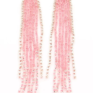 Pendientes bohemios con cuentas, joyería larga de moda para mujer, accesorio elegante para el lóbulo de la oreja, regalo hecho a mano para mujer - Product Image 1