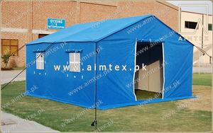 Tienda de alivio de refugio rápido, lona de algodón, carpas móviles de un poste de pie, adecuadas para acampar al aire libre, carpa de alivio espaciosa - Product Image 4