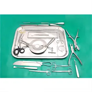 Ensemble complet d'instruments chirurgicaux pour amputation, certifié ISO CE, équipement orthopédique de qualité médicale, manuel des instruments chirurgicaux de base - Product Image 1