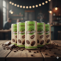 KOPI COKLAT VIETNAM 100% TERLARIS 250ml Kaleng Siap Minum Umur Simpan 24 Bulan