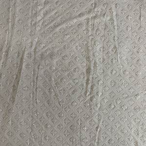 Fourniture directe d'usine fil lourd broderie Viscose Georgette tissus séquence de mariage des exportateurs indiens filles flammé flammé - Product Image 4