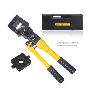 Kit de pinces à sertir hydrauliques manuelles industrielles 20T en acier allié pour cosses de câbles 16-500mm YQK-500C - Product Image 6