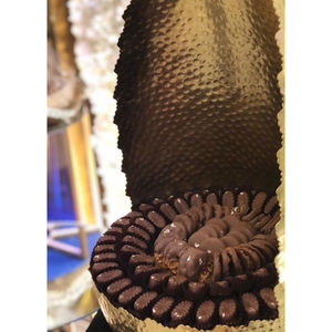 Tazón de Metal martillado Dorado de la mejor calidad, mesa de diseño clásico, tazón de Chocolate decorativo con detalles dorados para bodas - Product Image 2