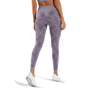 Gimnasio Entrenamiento Fitness Yoga Leggings Cintura alta Transpirable Mujeres Fitness sublimación Leggings - Product Image 3